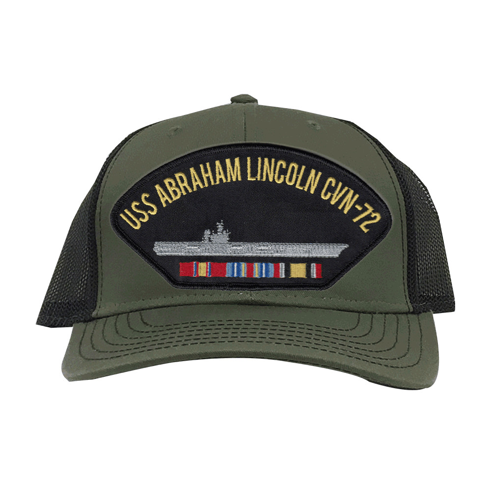 USS Abraham Lincoln CVN-72 Iraq Mesh Cap Officially Licensed