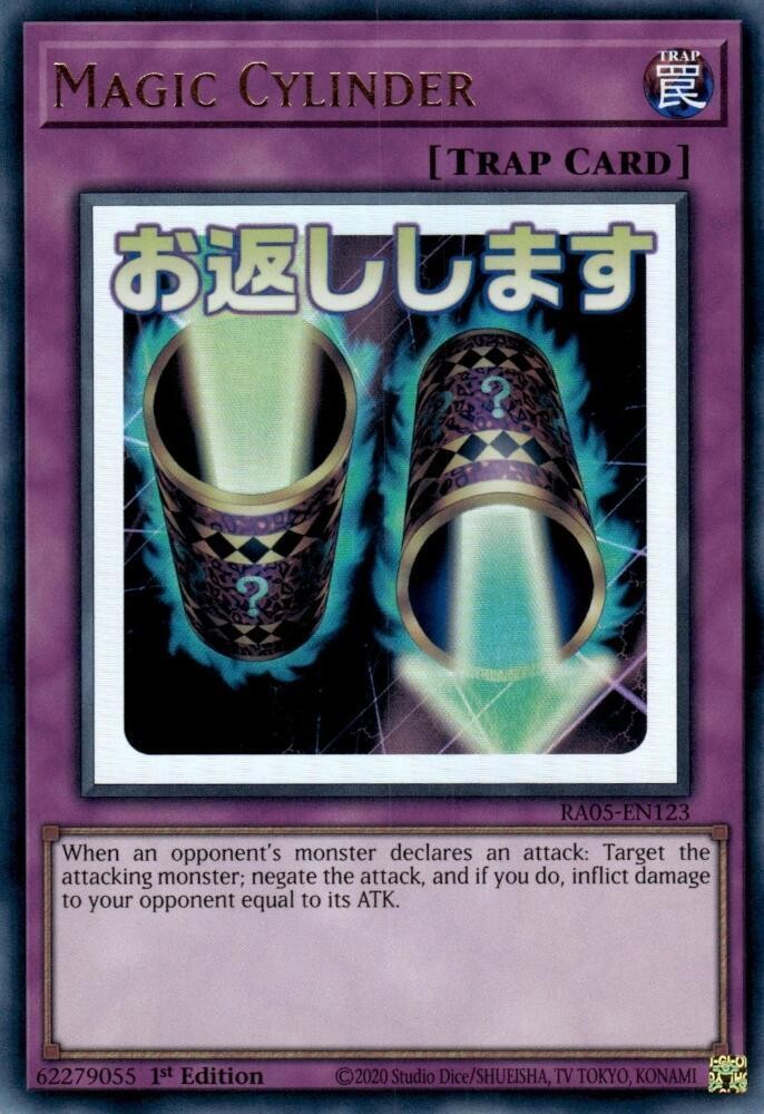 Magic Cylinder 1st Edition Ultra Rare Rarity Collection 5 RA05-EN123 NM