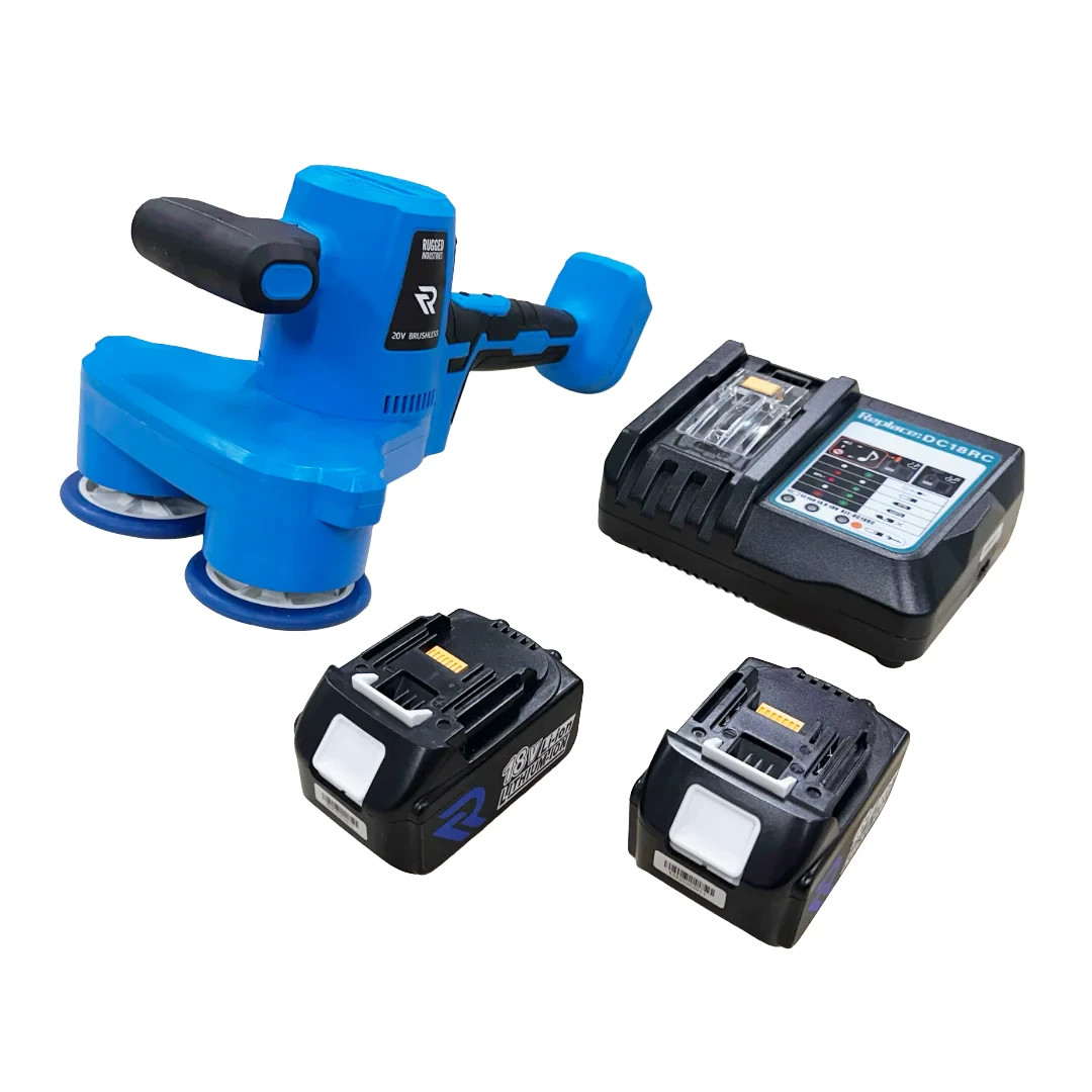 VersaTool™ Cordless Dual-Head Polisher CARPET & SEAT CLEANING -  DELUXE KIT