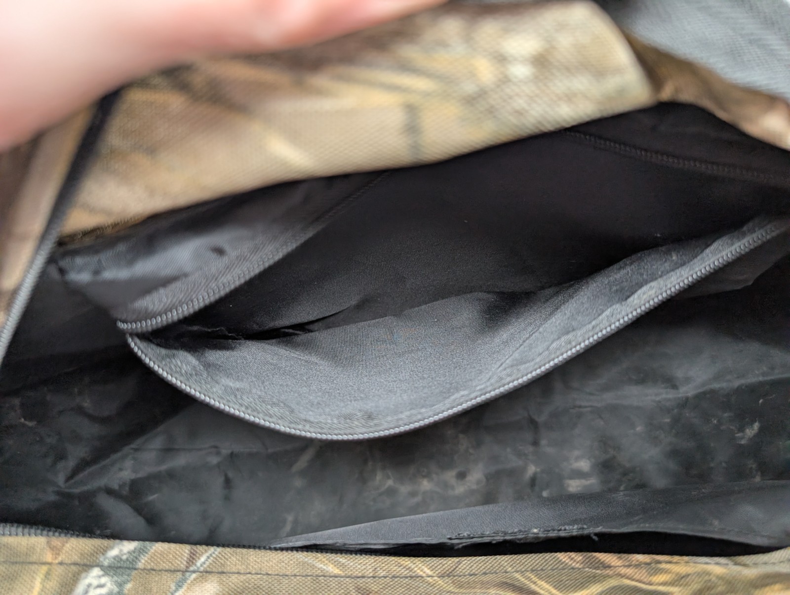 Splash Cool Waterfowl Gear Hunting Bag Realtree Advantage Max 4 HD Camo VTG