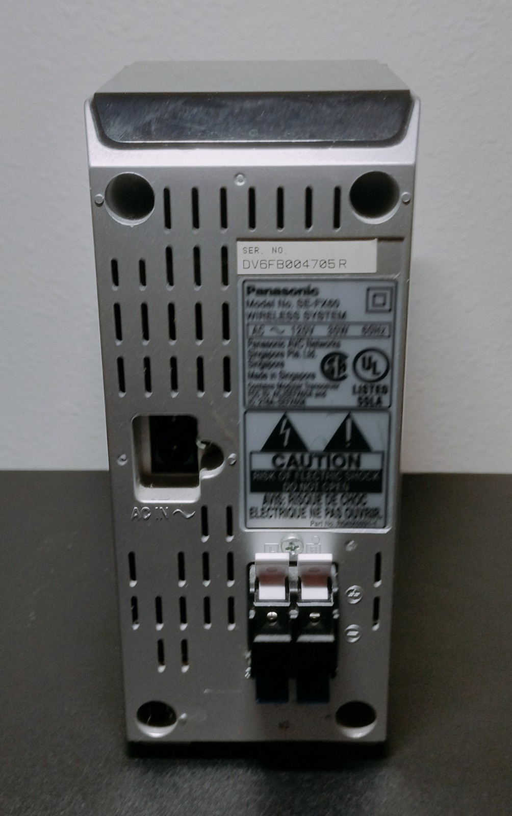 Panasonic SH-FX60 2-Way Wireless Digital Transmitter Only