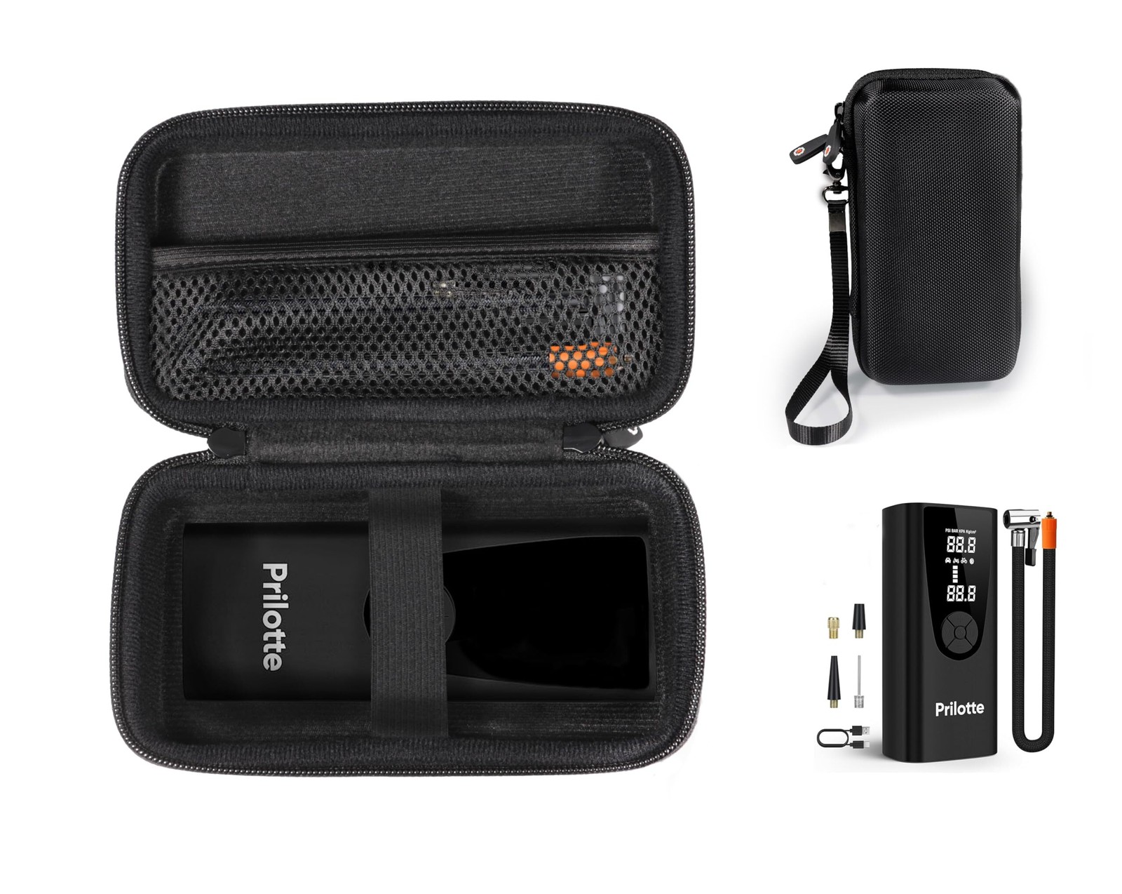 getgear tire inflator case comptaible with Prilotte Tire Inflator Portable Air C