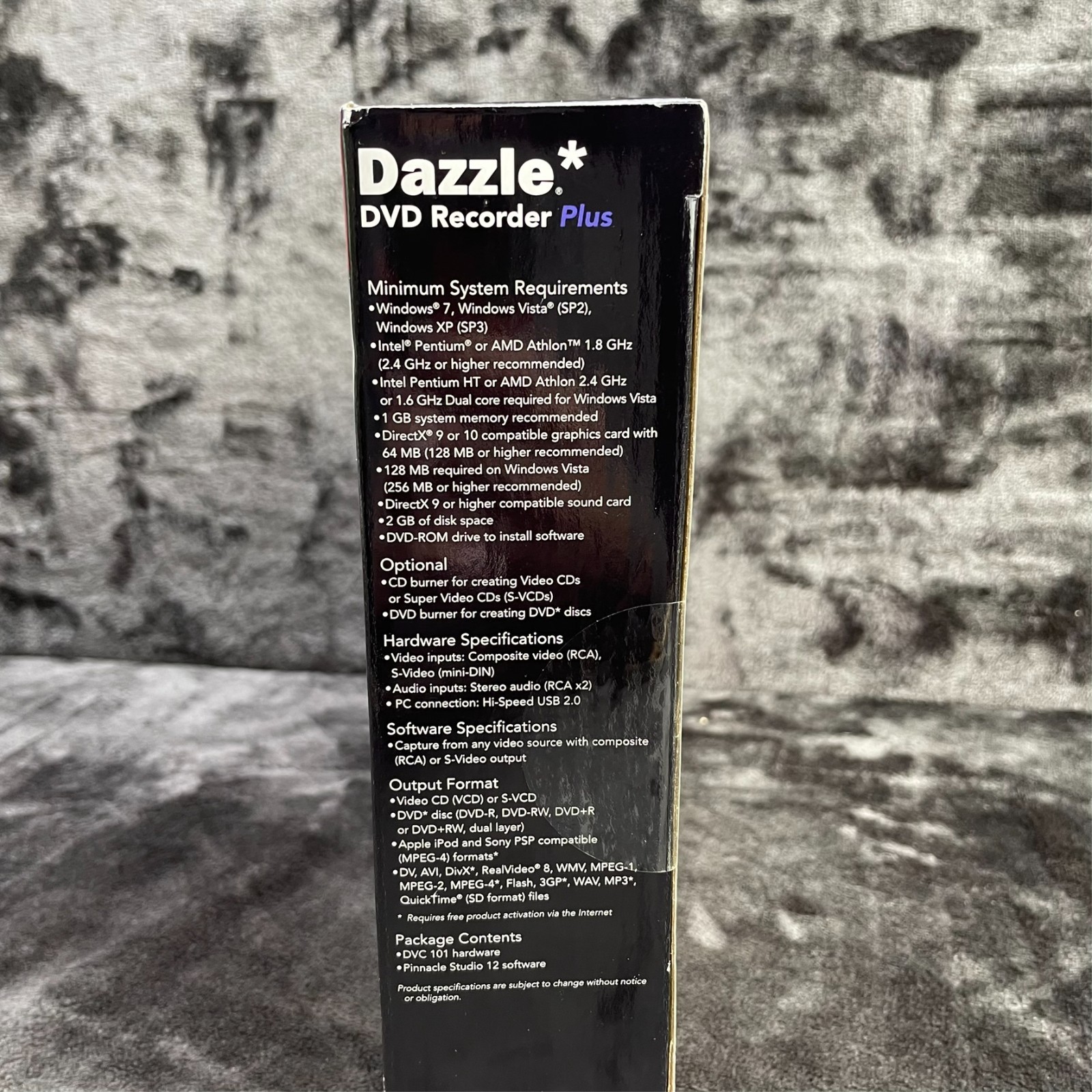 Pinnacle Studio Dazzle DVD Recorder Plus Save & Share Video Device NEW