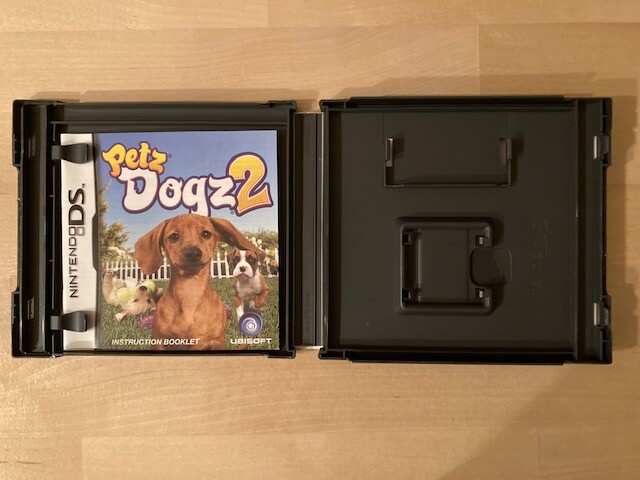 Nintendo DS Petz Dogz 2 case & instructions manual *NO GAME*