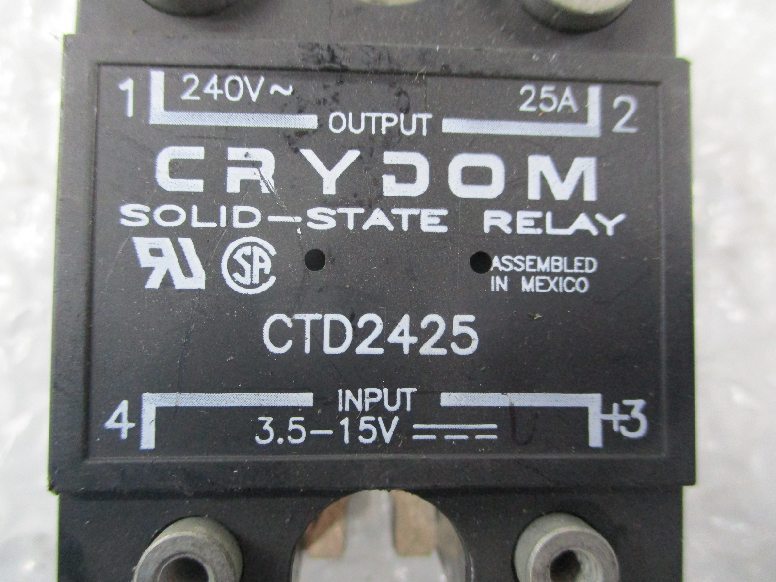 CRYDOM CTD2425 RELAY 240V NSNP
