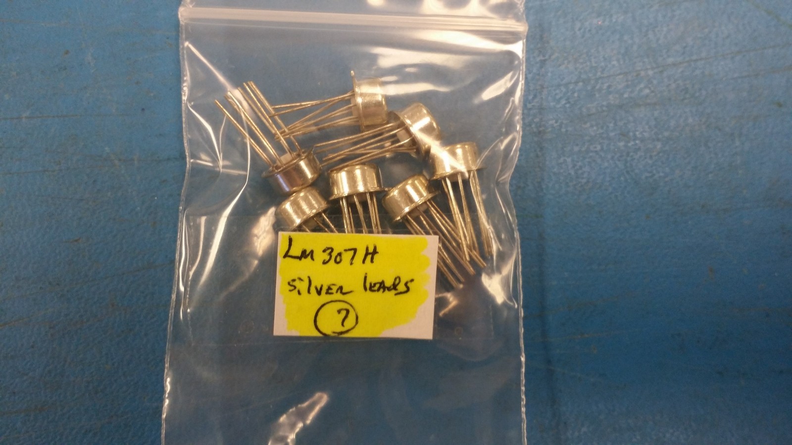(5 PCS) LM307H Op Amp, 1 Func, 10000uV Offset-Max, BIPolar, MBCY8