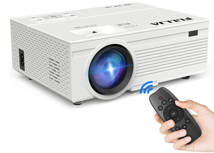 Mini Portable Projector 1080P Home Theater Video Projector, Full HD 8500 Lumens