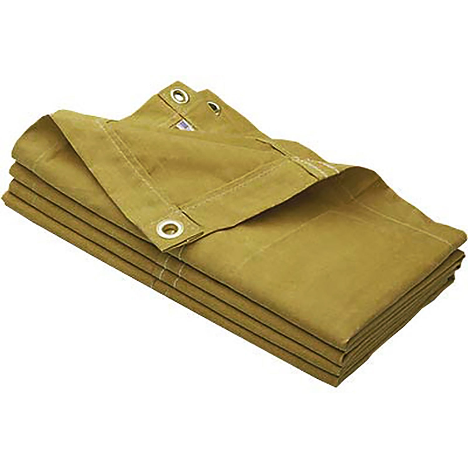 Mauritzon CTW-10-01-0406-Tan 9.93 Oz Water Resist Canvas Tarp Tan 4'x6'