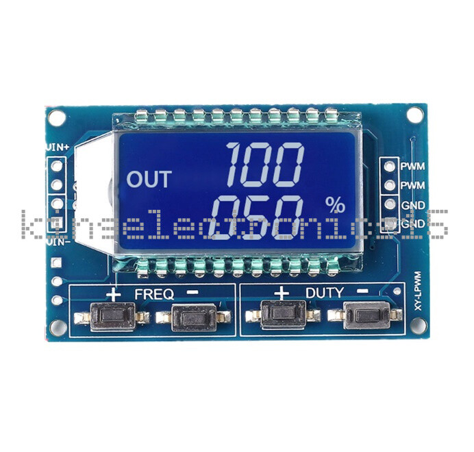 PWM Pulse Frequency Duty Cycle Adjustable Module Square Wave Signal Generator
