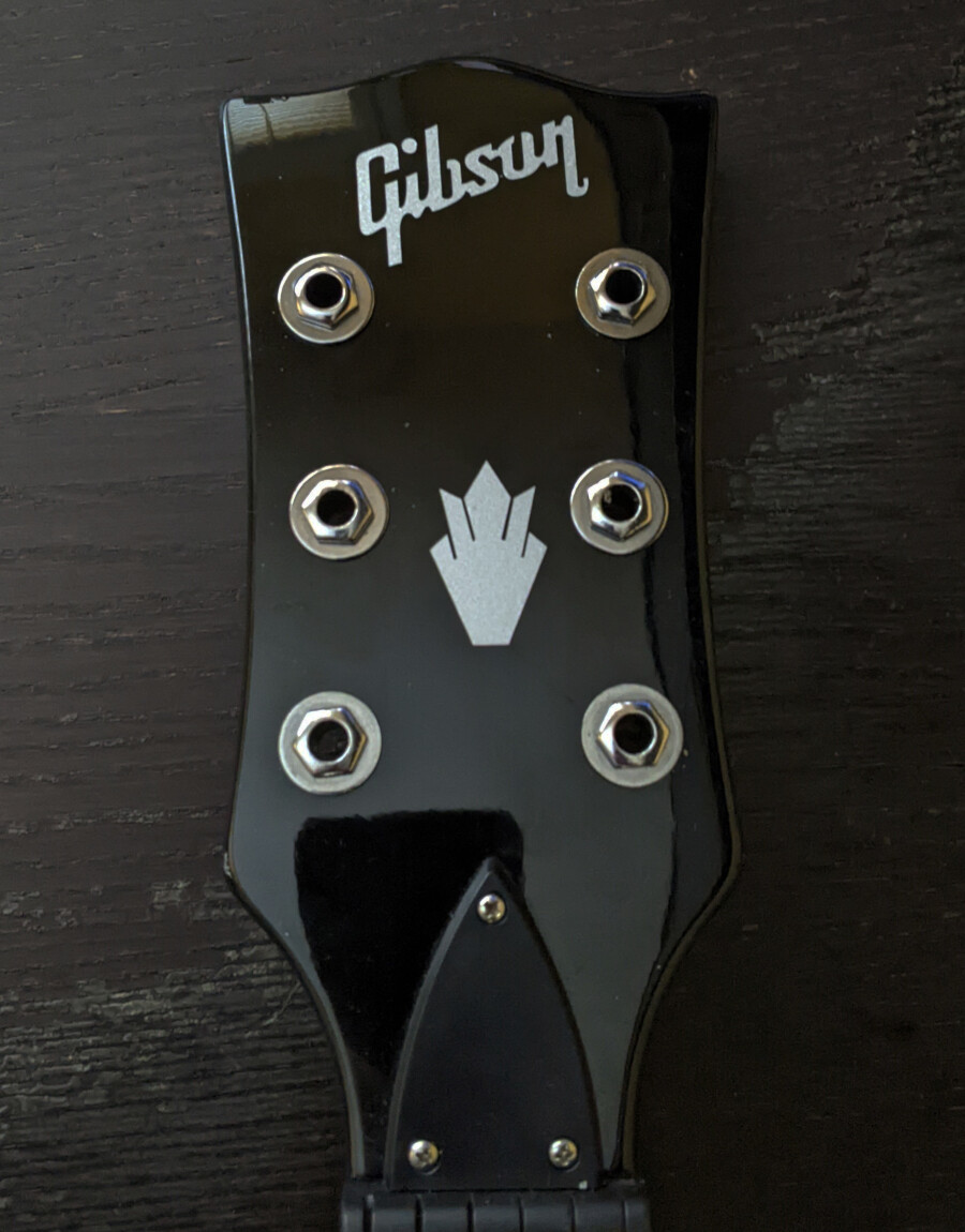 G Crown Guitar Headstock Decal for Standard Special Studio Model GOLD / SILVER