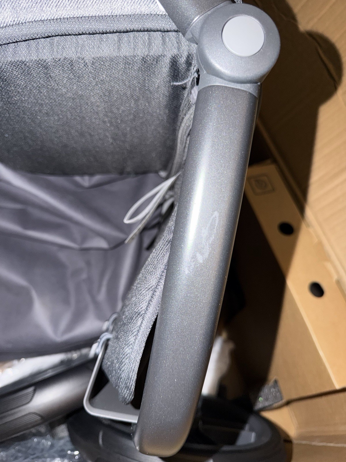READ DESCRIPTION UPPAbaby Vista V3 Stroller Gray Greyson