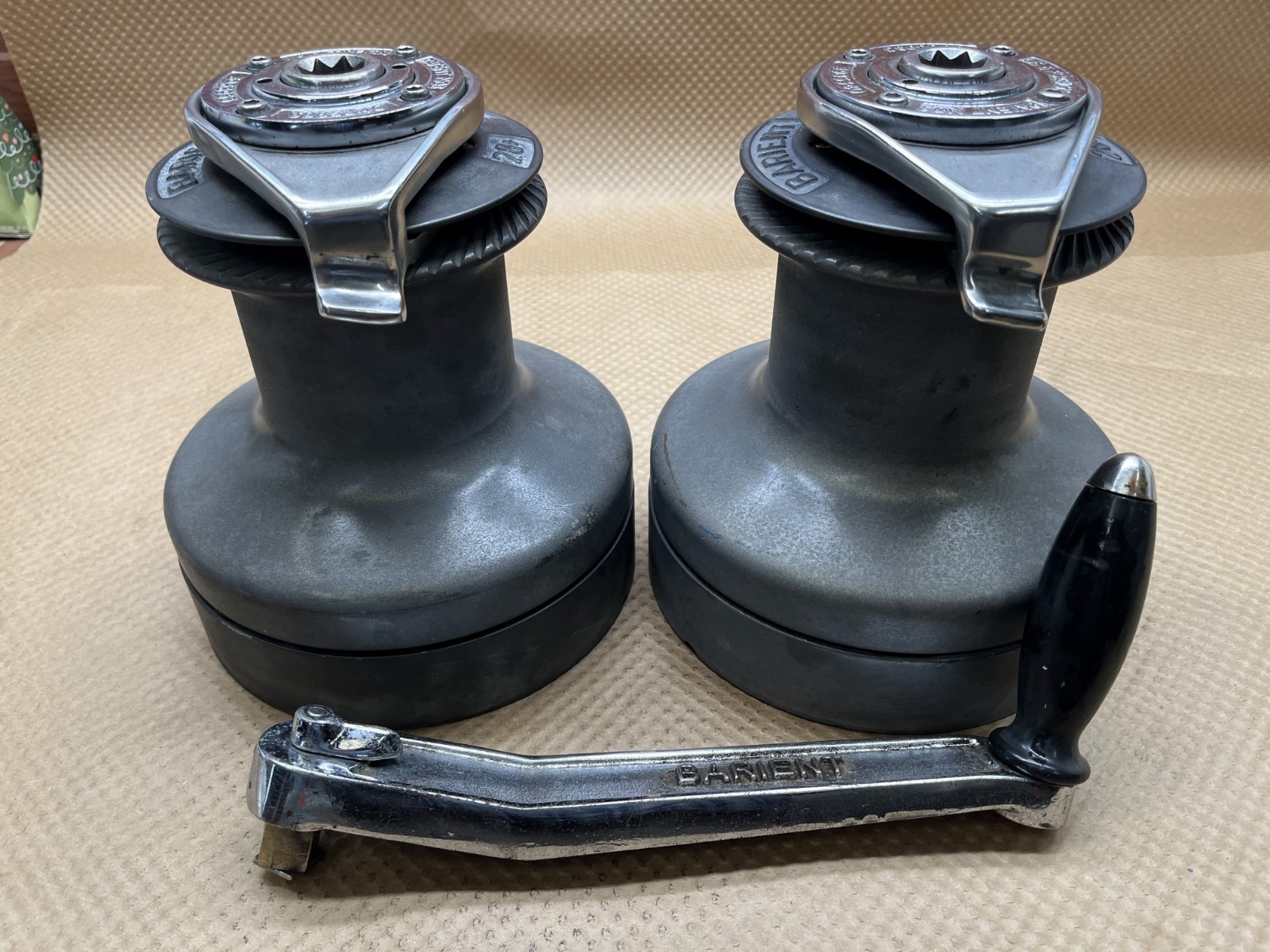 Barient 28+ Self Tailing Two Speed Winch Pair