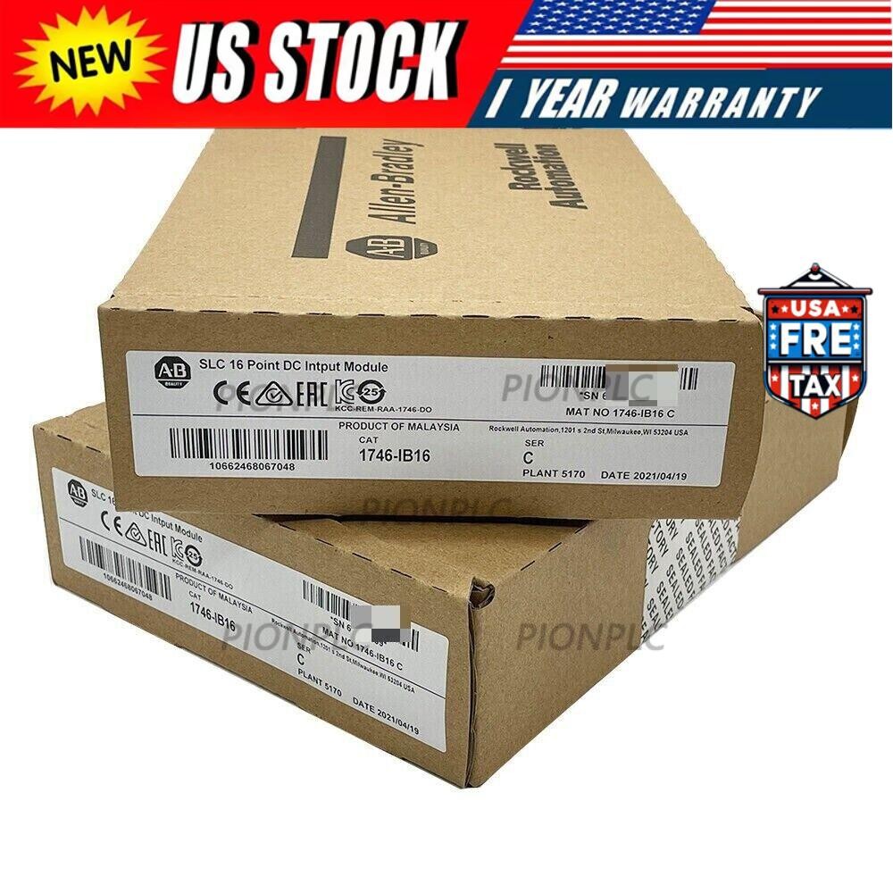 New Factory Sealed AB 1746-IB16 SER C SLC 500 Digital Input Module 1746IB16