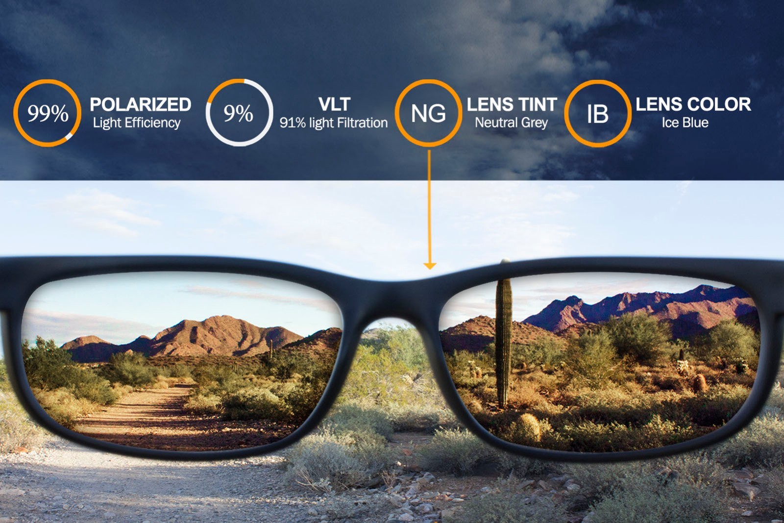 Polarized IKON Replacement Lenses For Costa Del Mar Man O War - Ice Blue