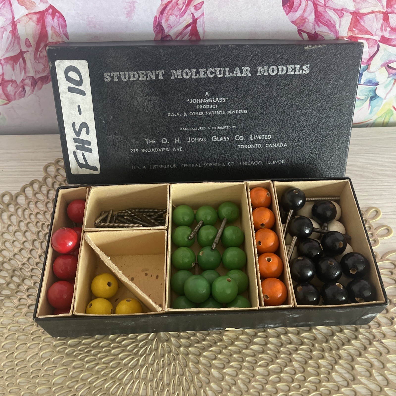 Vintage - Student Molecular Model - Johnsglass
