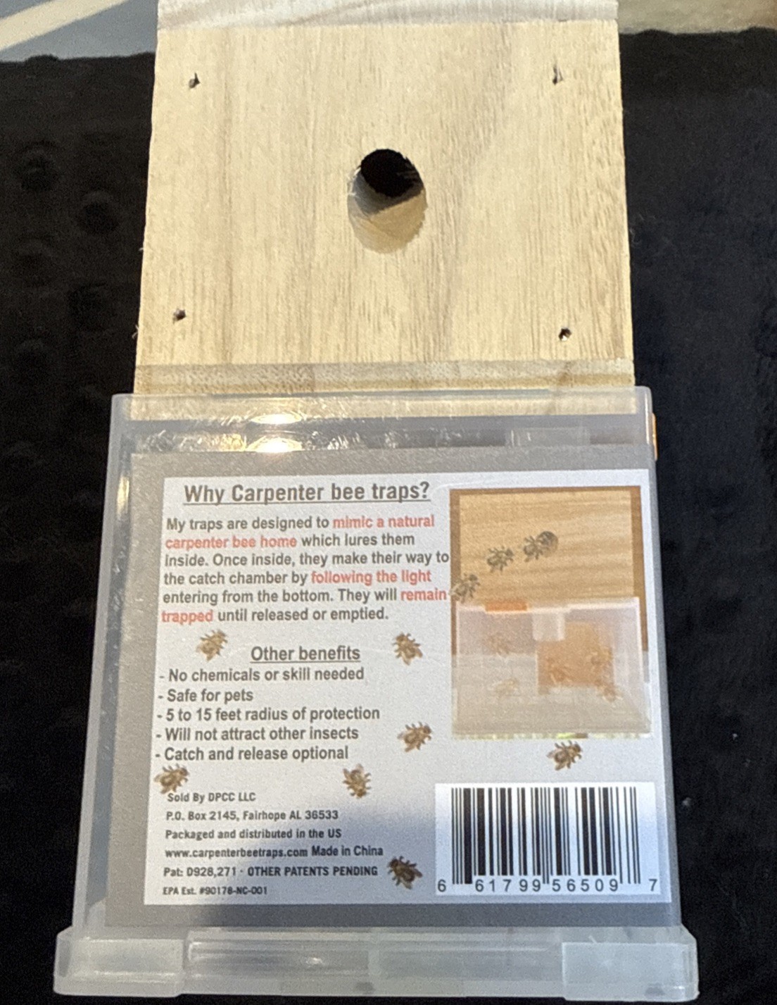 Bees 'N Things Outdoor Carpenter Bee Traps 🆕