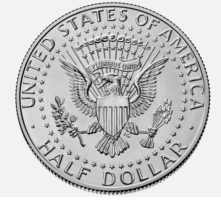 2025 P & D Kennedy Half Dollar Uncirculated 2 Coins
