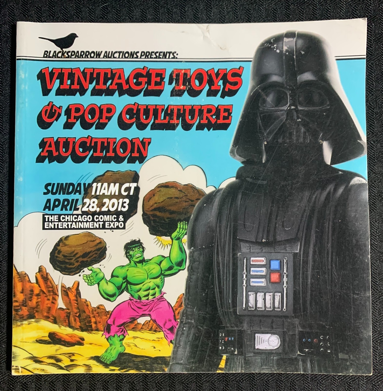 2013 April 28 BLACKSPARROW Vintage Tpys 114pg Auction Catalog VG 4.0 Pop Culture