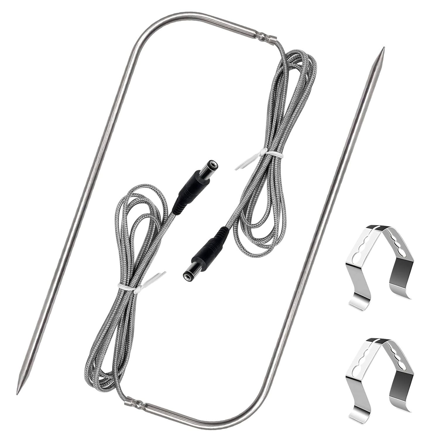 2-Pack Meat Probe Replacement Rec Tec & Recteq Pellet Grills Probe Holder Clip