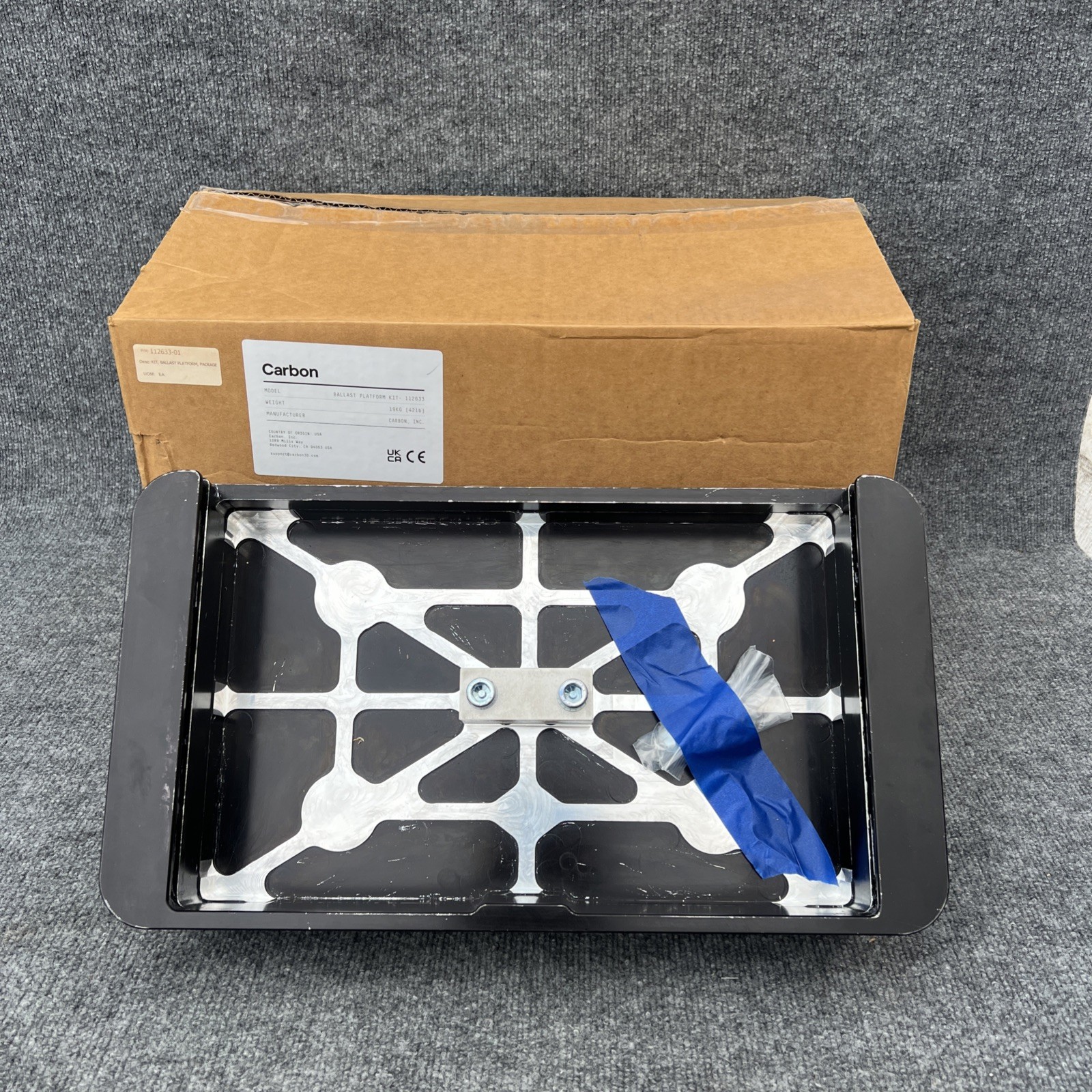 Carbon inc. 112633  3d printer Aluminum ballast platform kit  New Other
