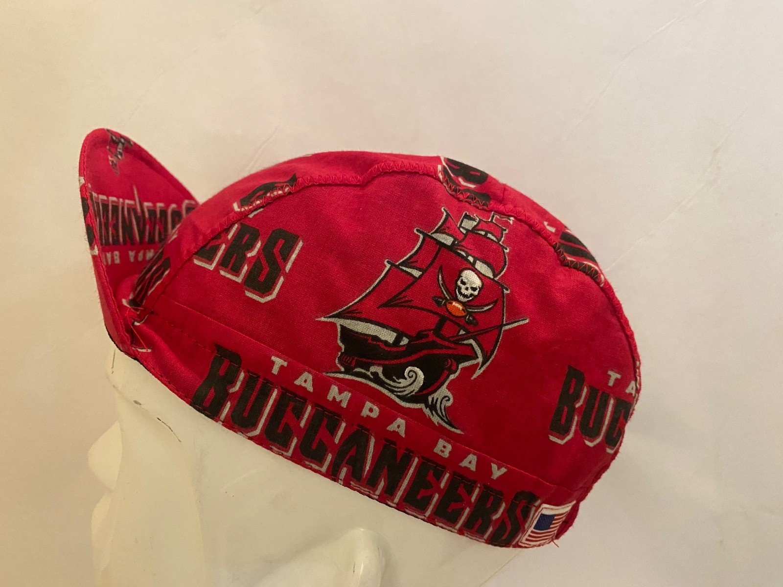 cycling cap Tampa Bay handmade in USA