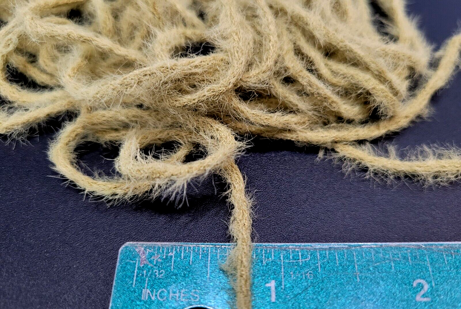 BUGGY CHENILLE - OLIVE - Small 2mm - 5 Yd. pc. - Fly & Jig Tying Material - NEW!