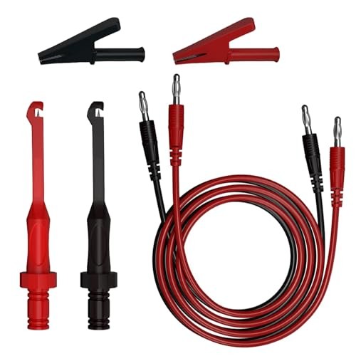 6PCS Multimeter Test Leads Set Electric Wire Piercing Probe, Automotive