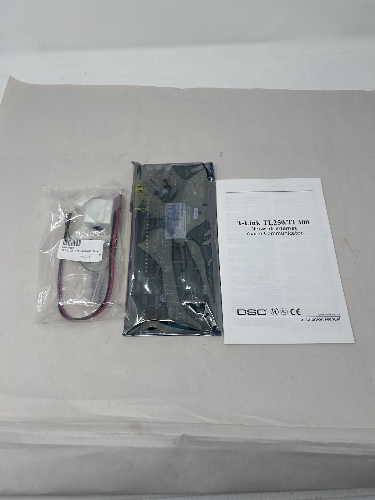 DSC Tlink TL300 Fire Burglar Ethernet Communicator Universal Internet Alarm