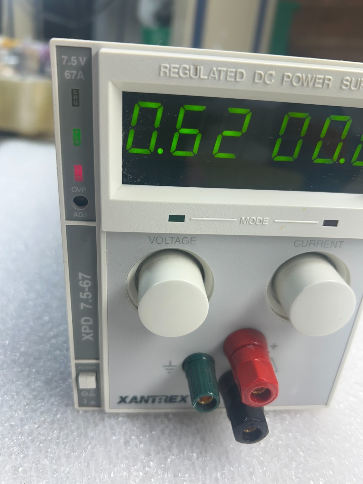 Xantrex XPD 7.5-67 Regulated DC Power Supply - Powers up!