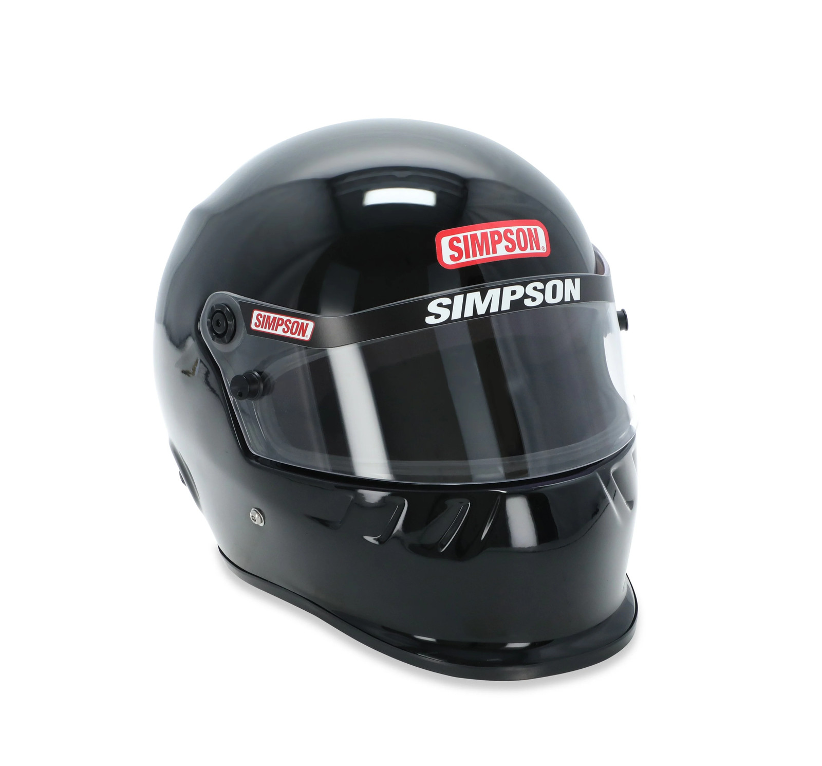 Simpson Racing 7950022 SD1 Dirt Track Helmet - Snell SA2020 - Black - Adult MED