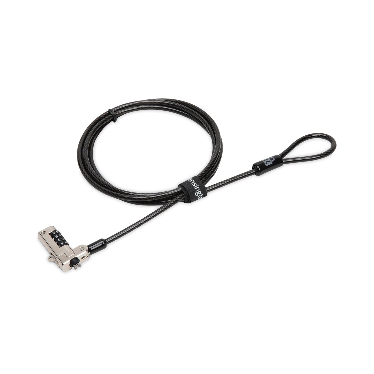 Kensington N17 Laptop Lock Combination Security Cable - Black AbilityOne