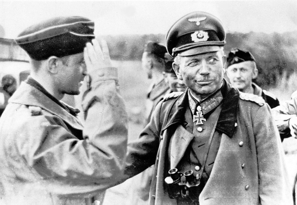 WWII B&W Photo German General Heinz Guderian Sept 1941 World War Two  WW2 / 2165