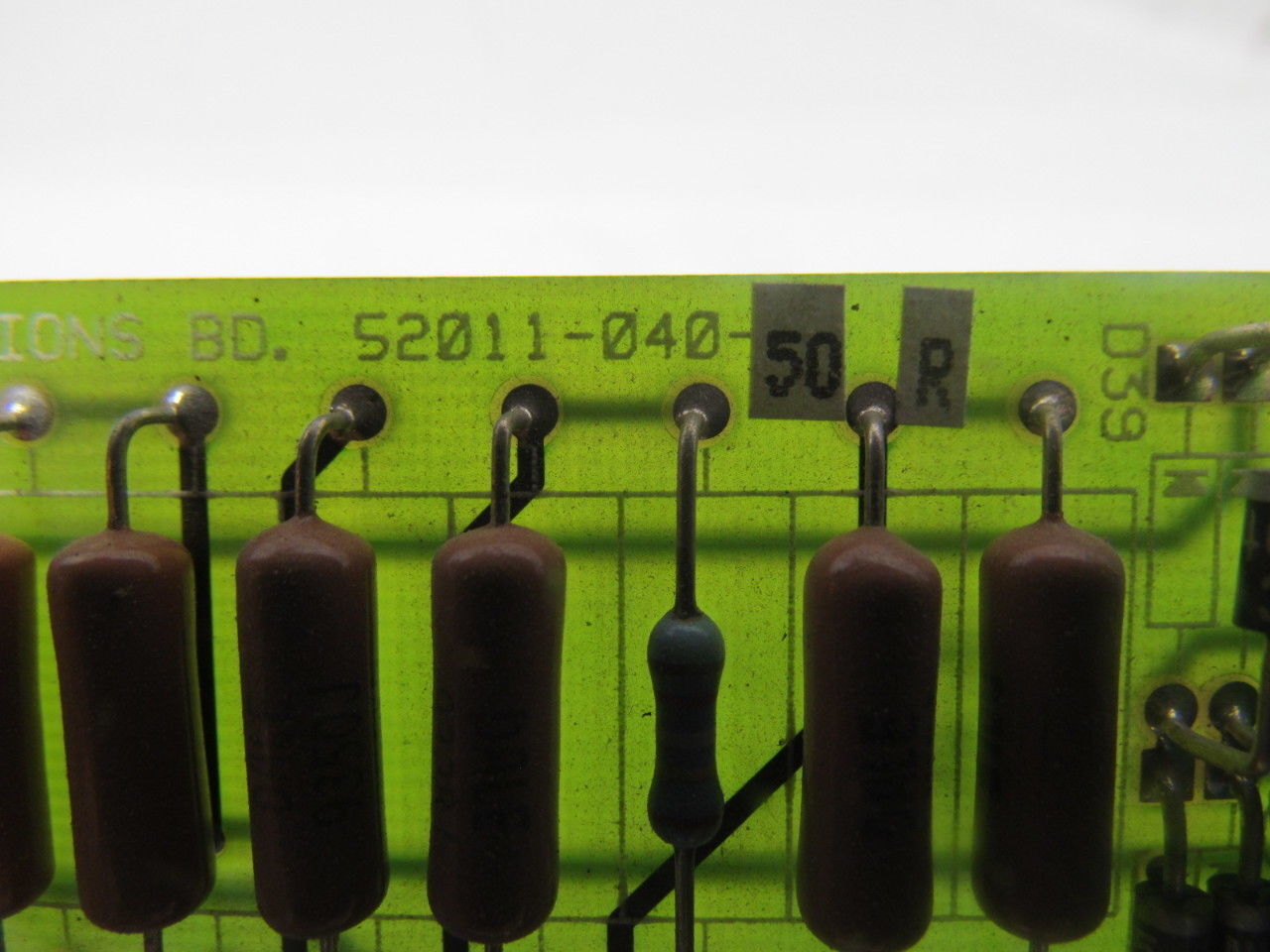 Span 2 52011-040-50R Options Board PCB circuit board