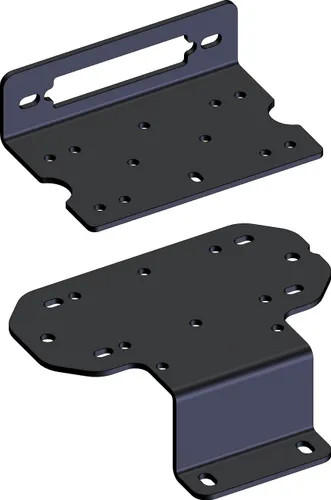 HD Steel Winch Mount KFI WARN Ramsey Superwinch Yamaha Rhino 450 4x4 06-11