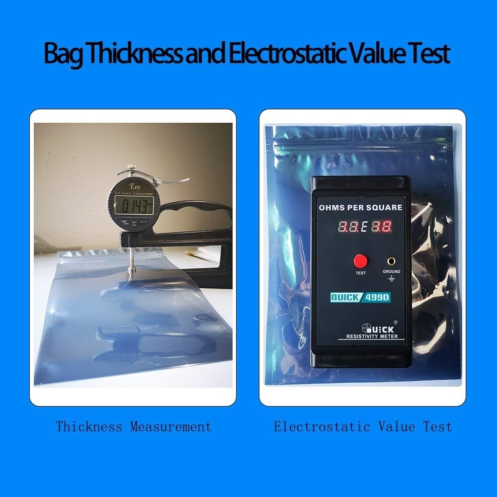 ESD Shielding Antistatic Bags Set - 30 Mixed Sizes for Hard Drives & Electronics