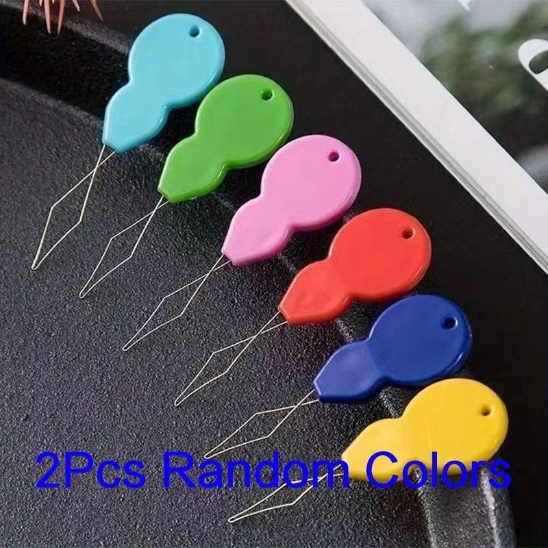 2/10x Plastic Needle Threaders Needle Threader Hand Machine Sewing Tools For DIY