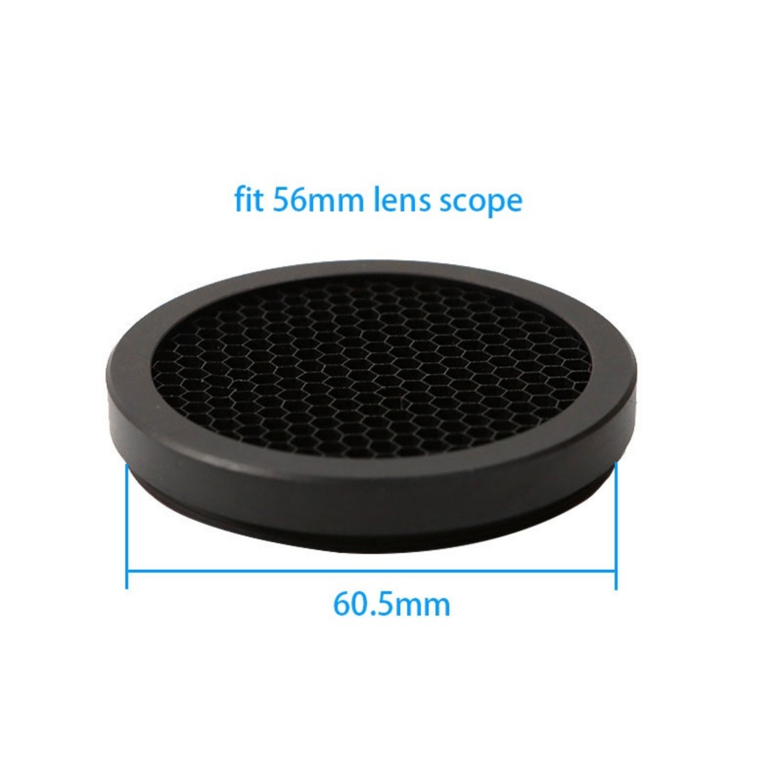 Killflash Scope Lens Protector Honeycomb Mesh 44mm 50mm 56mm Cover