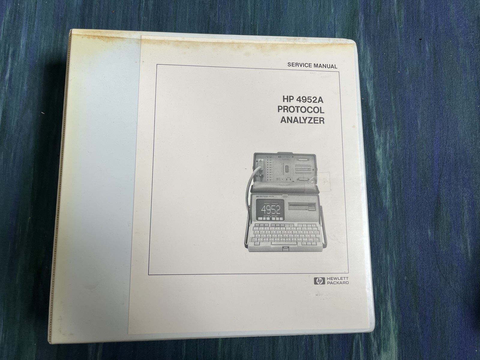 HP 4952A Protocol Analyzer Maintenance Manual Set (2 volumes)