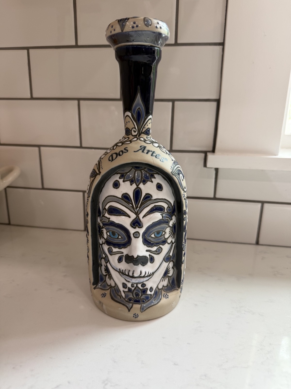 Dos Artes 2021 Calavera Limited Edition Empty 1L Bottle