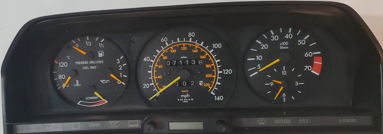 MERCEDES S E CLASS ,SPEEDO REPAIR SERVICE