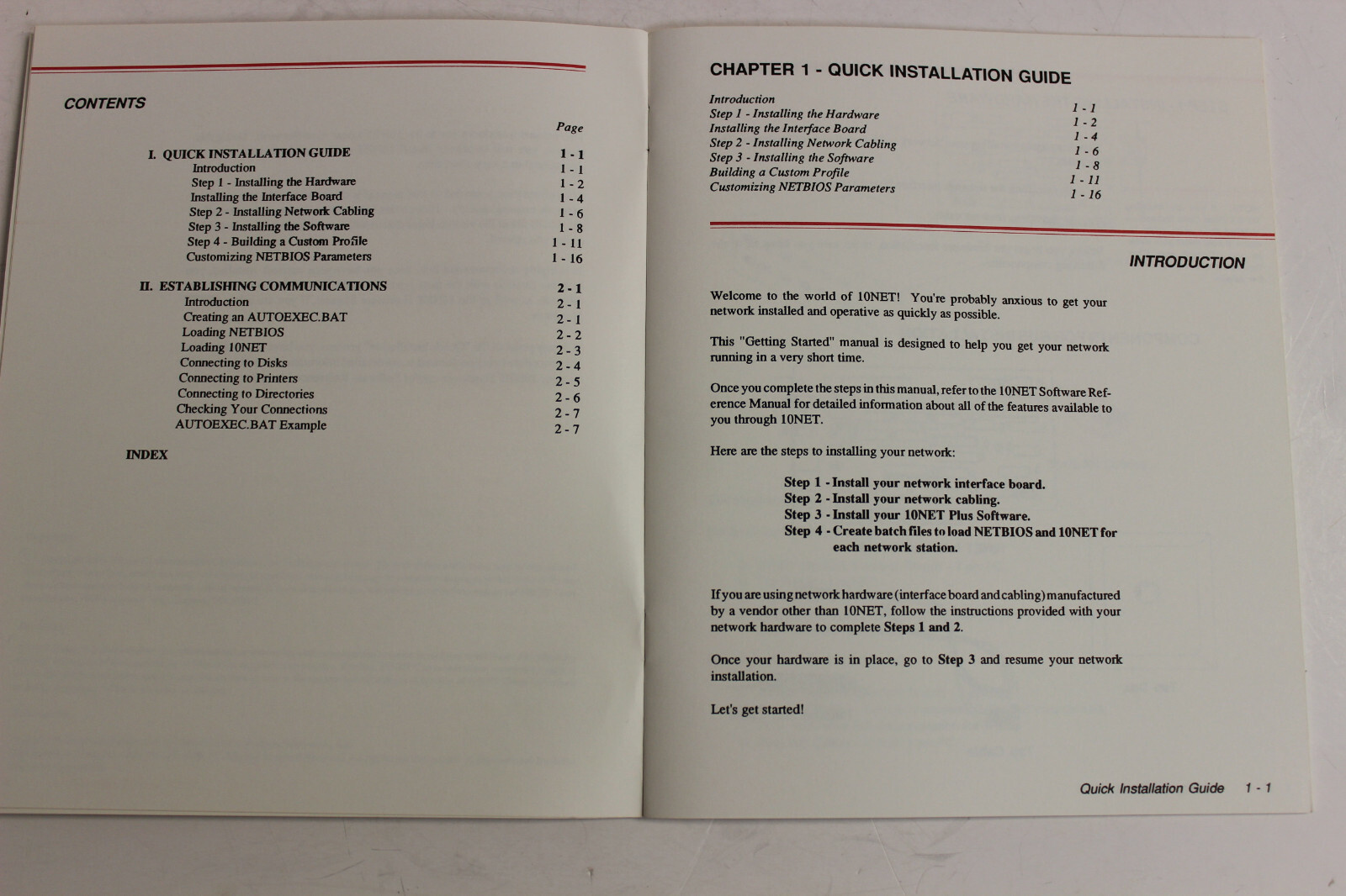 DCA 10 NET PLUS LOCAL AREA NETWORK SOFTWARE LAN V 4.0.61 REV D 5.25 DISKETTES