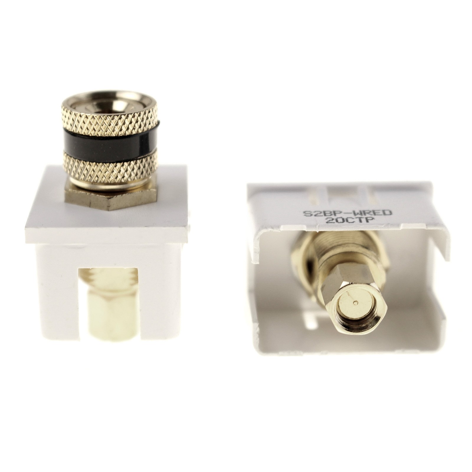 PASS & SEYMOUR LEGRAND S2BP-WV AUDIO SPEAKER BINDING POSTS, ONE PAIR, INSERT