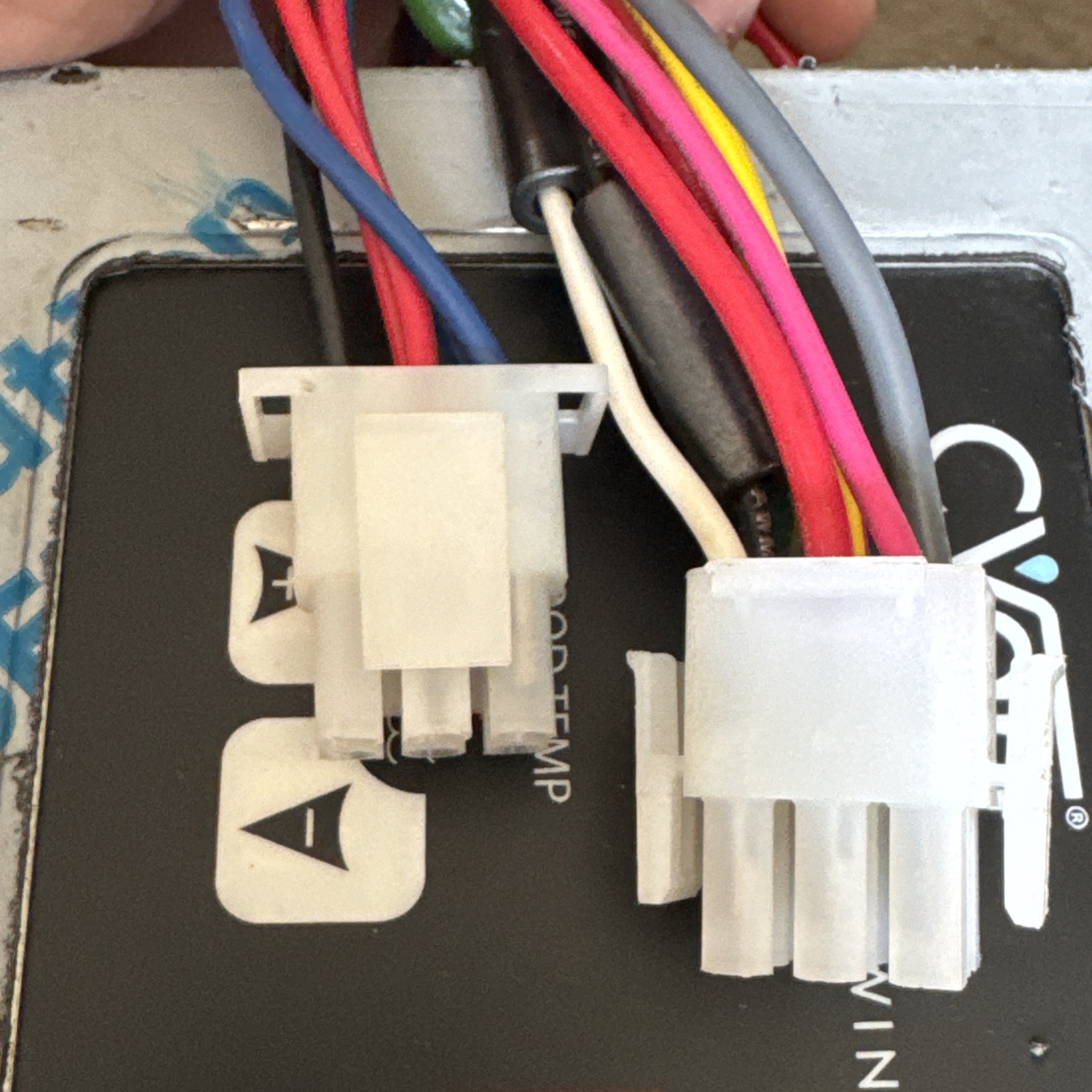 Winston Cvap B-Series Control Board Food temperature
