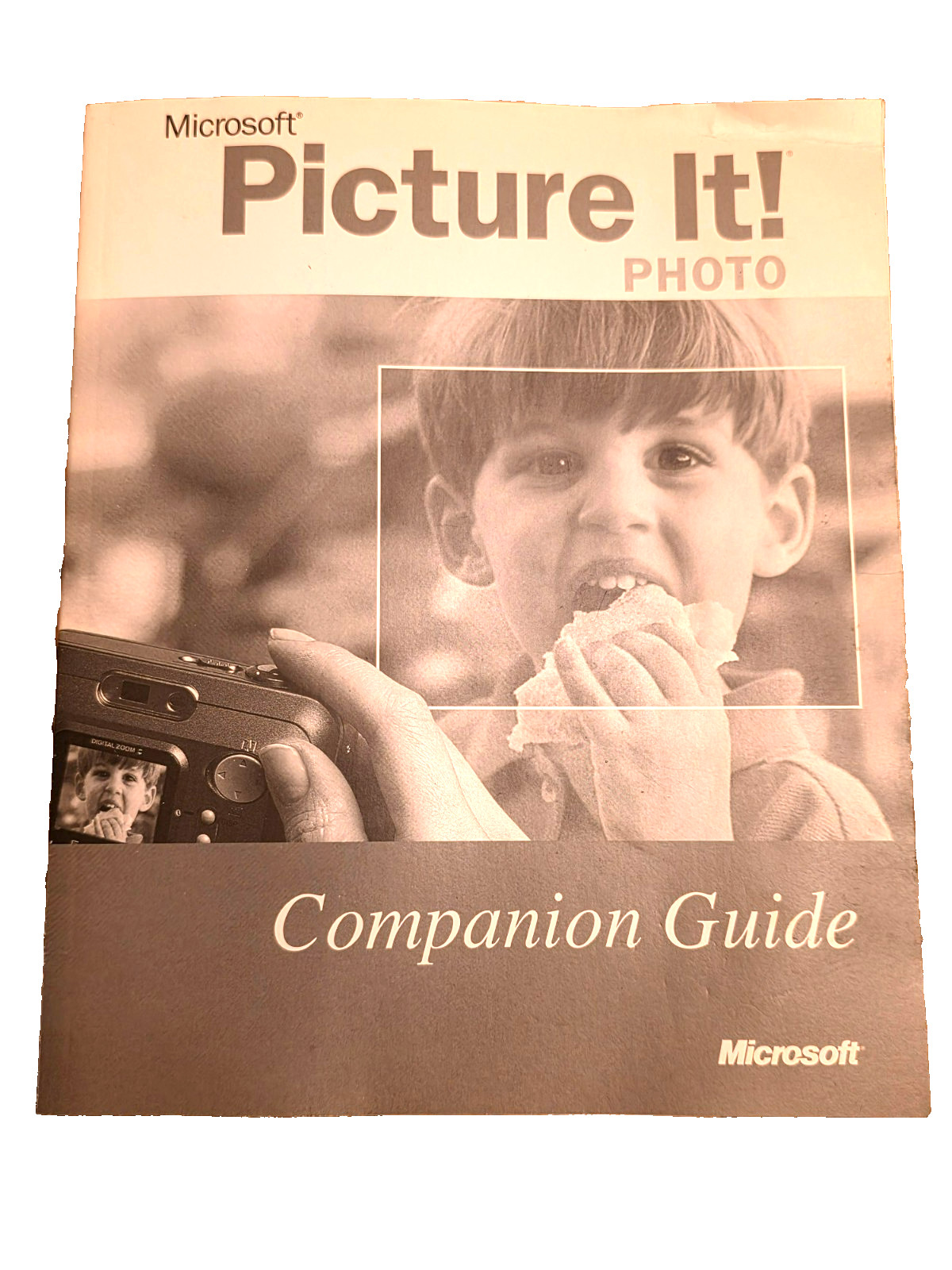 Microsoft Picture It! Photo Editing Version 7.0 Disk & Companion Guide Book