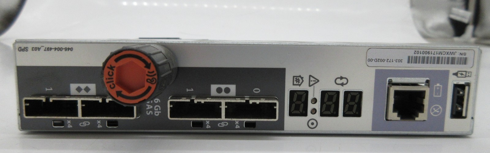 EMC 303-172-002D-00 6Gb SAS VRA60 DAE-60 Storage Controller Module