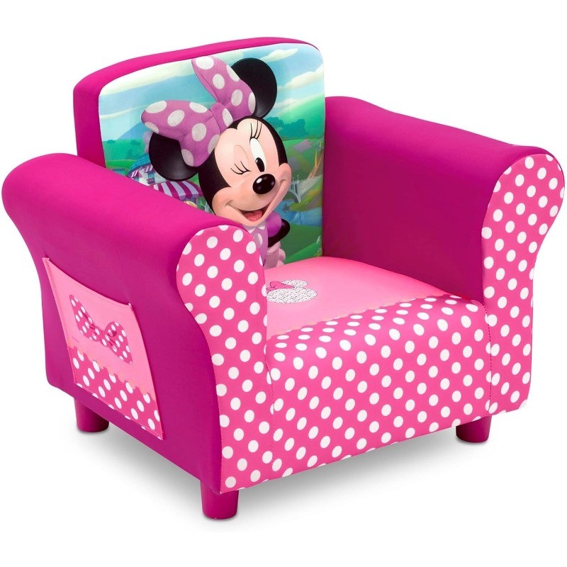 Upholstered Chair, Disney Minnie Mouse