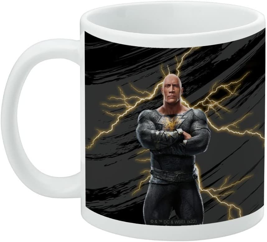 Black Adam Licensed Ceramic Coffee Mug 11 oz.