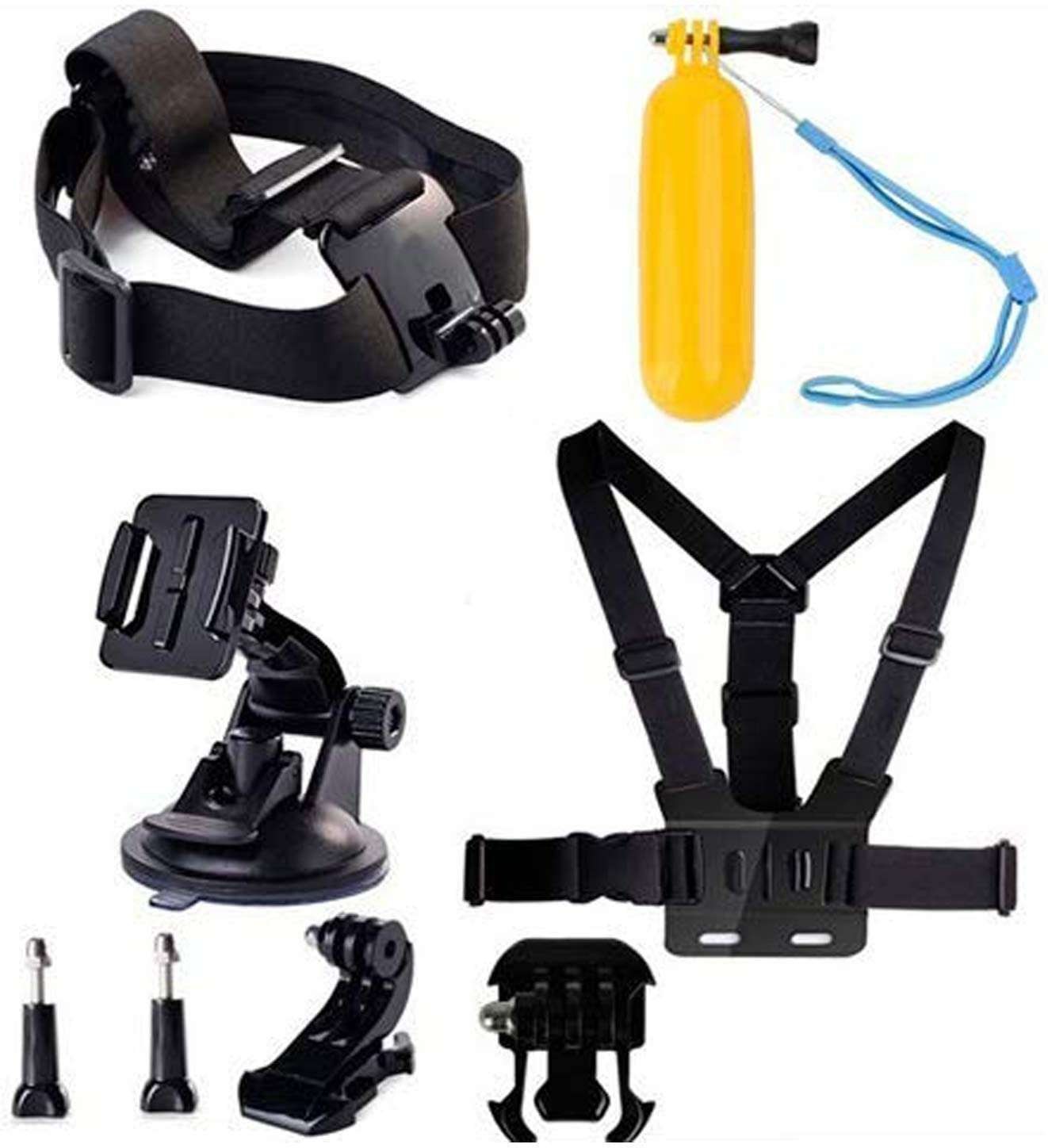 Navitech 8-in-1 Accessories Kit For Poxfun 4K Action Camera