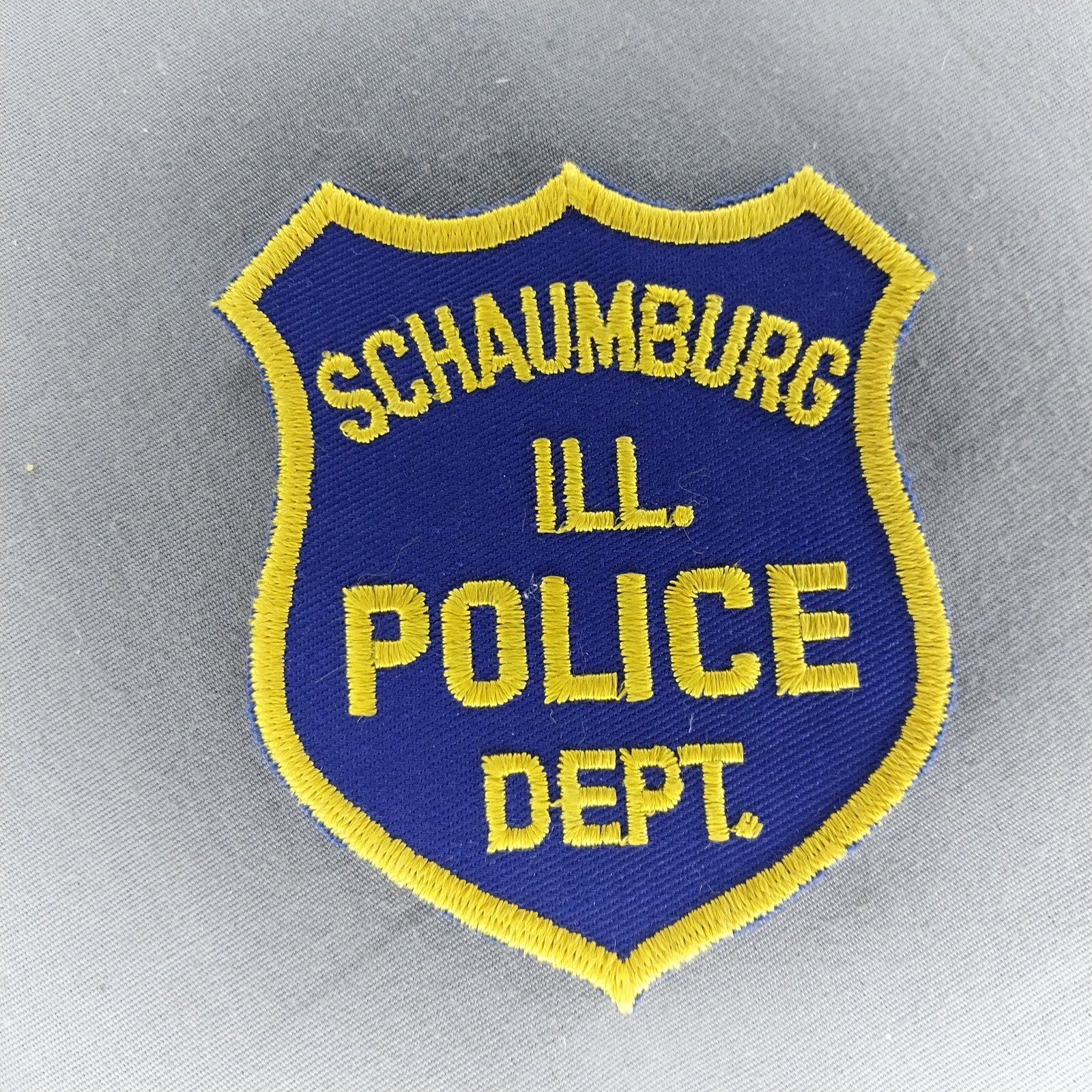Schaumburg Police (Illinois) IL 1st Issue Shoulder 4" Patch