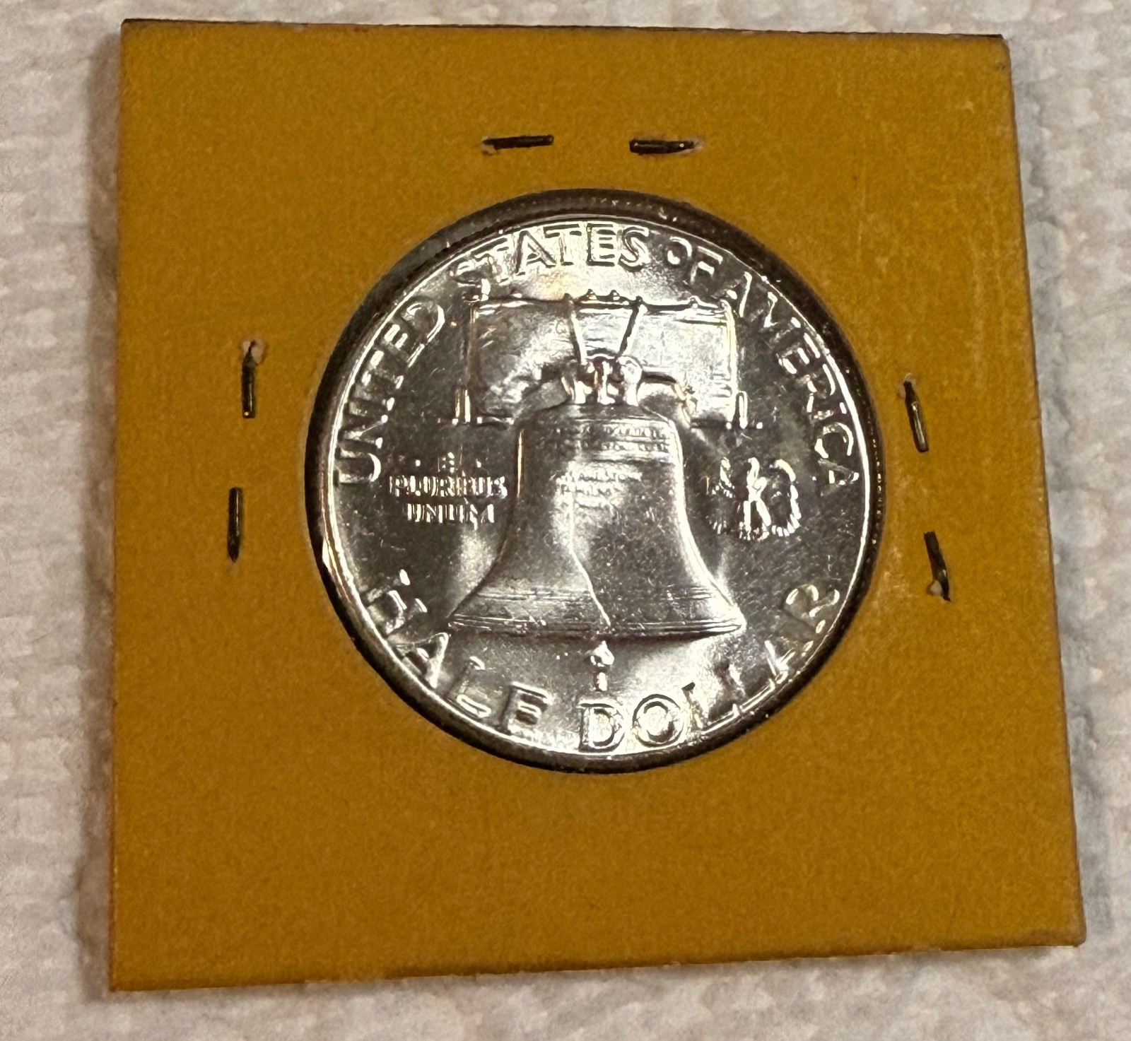 1958-P Franklin Half Dollar AU 90% Silver *8109